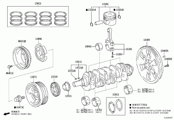 HILUX (DCB/SCB/XTR) GUN126L-DTTHXW GUN12#,135