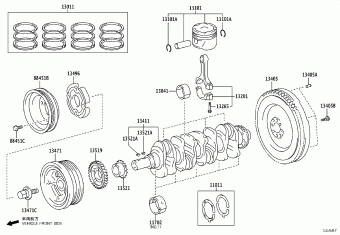 HILUX (DCB/SCB/XTR) GUN125L-DTFSXW GUN12#,135