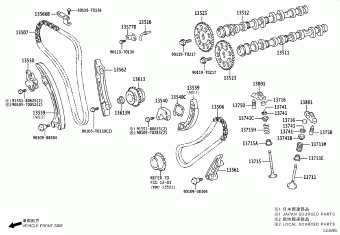 HILUX (DCB/SCB/XTR) GUN125L-DTFSXW GUN12#,135