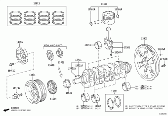 FORTUNER (SUV) GUN165L-SDTLXM GGN155,GUN15#,16#,TGN156,166