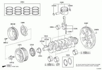 HILUX (DCB/SCB/XTR) GUN126L-CNTHXW GUN12#,135