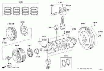 HILUX (DCB/SCB/XTR) GUN126L-BNFSXW GUN12#,135