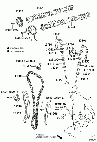 COROLLA SED/WG NZE141R-AWXNK CE140,NZE141,ZRE14#,ZZE14#