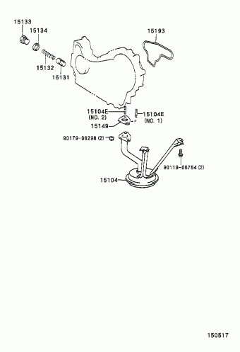 HILUX KDN145L-PRMDYW3 KDN1##,LN1##,RZN168,173