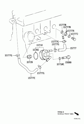 COROLLA SED/WG CDE120L-DWMNXW CDE120,NDE120,ZZE12#