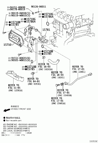 AVENSIS ADT271L-AWFVXW ADT27#,WWT27#,ZRT27#