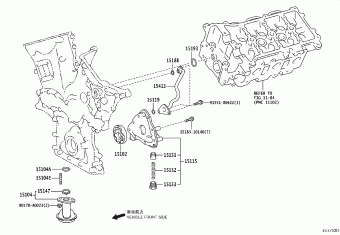 TACOMA GRN265L-PRADKA GRN2##,3##,TRN2##