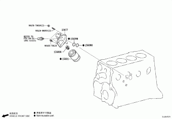 HILUX (DCB/SCB/XTR) GUN125L-BNFSXW3 GUN12#,135