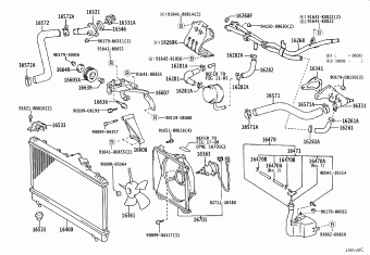 Engine/Fuel/Tool | Toyota CELICA ST202L-BLMGFW AT200,ST20# Parts 