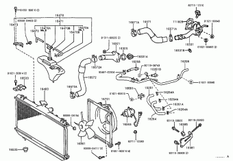 COROLLA HB/LB CE110L-AGMDEW 05.1999