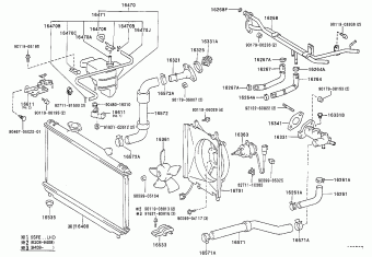 CAMRY ( SED) SXV10R-AEMEKN SXV1#,VCV10,MCV10