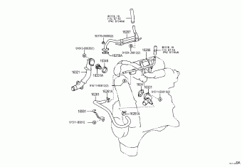 HILUX KDN145L-PRMDYW3 KDN1##,LN1##,RZN168,173
