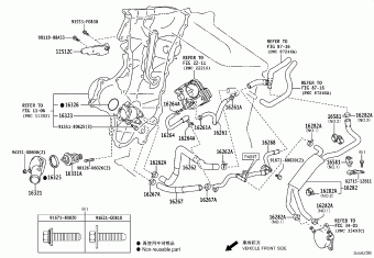 COROLLA/AURIS ZRE182R-AHXNKQ NRE180,ZRE18#,ZWE186