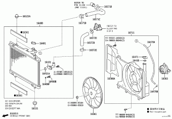 YARIS NSP151L-AHMRK NCP15#,NSP15#