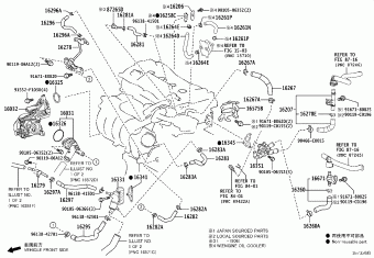 AVALON AXXH50L-JEXBBC AXXA50,AXXH5#,MXXA50,MXXH50