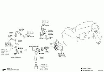 HILUX (DCB/SCB/XTR) GUN125L-BNFSXW3 GUN12#,135