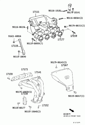 COROLLA SED/CP/WG AE101L-AWMDKB AE10#,CE100,EE10#
