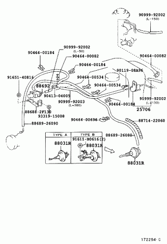 HIACE VAN,COMMUTER LH174L-BRMRS LH1##,RZH10#,11#,125,135,15#