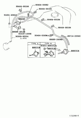 HIACE VAN,COMMUTER LH174L-BRMRS LH1##,RZH10#,11#,125,135,15#