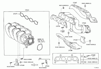 COROLLA/ALTIS SED/WG ZZE122L-AEPDK CE120,NZE12#,ZZE12#