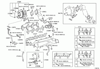 HILUX KDN145L-PRMDYW3 KDN1##,LN1##,RZN168,173