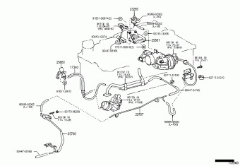 HILUX KDN145L-PRMDYW3 KDN1##,LN1##,RZN168,173