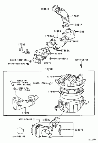 HILUX/4RUNNER (4WD) VZN130R-GKMSEQ 10.1995
