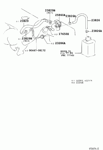 COROLLA HB ZZE121R-DHMNKW CDE120,NDE120,ZZE12#