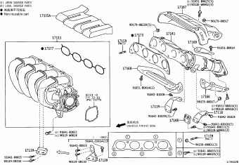 AVENSIS ZZT251L-AEMEKW ADT25#,AZT25#,CDT250,ZZT25#