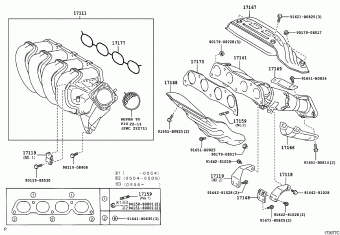 COROLLA SED/WG ZZE121L-AEPDKW CDE120,NDE120,ZZE12#