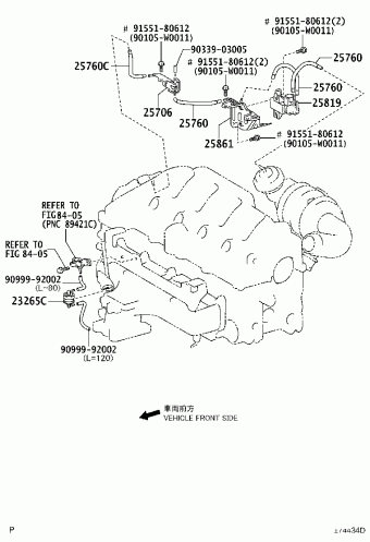 AVENSIS ADT251L-ALFEYW ADT25#,AZT25#,CDT250,ZZT25#