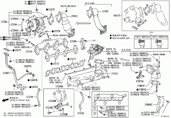 HILUX KUN25L-PRMSHW KUN15,2#