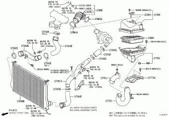 AVENSIS ADT271L-AWFVXW ADT27#,WWT27#,ZRT27#