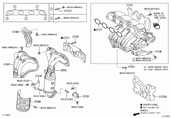CAMRY/HYBRID ACV51L-JEPSKC ACV51,ASV5#,AVV50