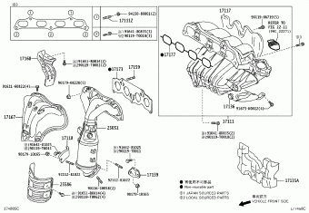 CAMRY/HYBRID ACV51R-JEPEKE ACV51,ASV5#,AVV50