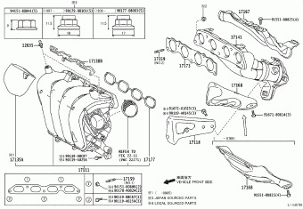 COROLLA SED ZRE152R-AEFDKQ ZRE152,153
