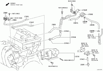 COROLLA/AURIS ZRE182R-AHXNKQ NRE180,ZRE18#,ZWE186