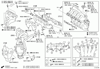 YARIS/HYBRID NSP131L-CHXNBW KSP130,NHP130,NLP130,NSP13#