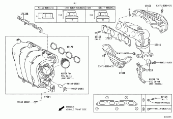 Engine/Fuel/Tool | Toyota WISH ZGE25G-HPXGP ZGE2# Parts Catalogs 