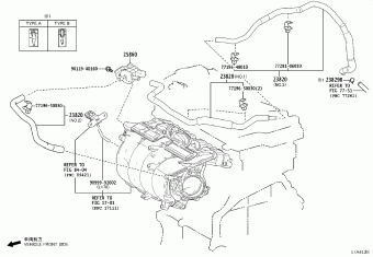 RAV4 AXAH54L-CNXMBA AXAA5#,AXAH54,AXAL54