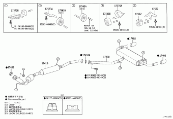 RAV4 AXAL52L-ANXMBW AXAA5#,AXAH5#,AXAL5#,MXAA5#