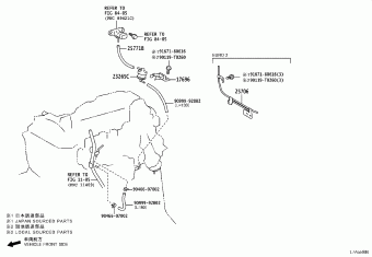 GRNVA/HIACE/MJSTY GDH300L-GBFDY GDH30#,32#,GRH30#,32#