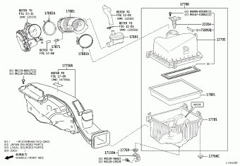 AVALON MXXA50L-JEXBBC AXXA50,AXXH5#,MXXA50,MXXH50