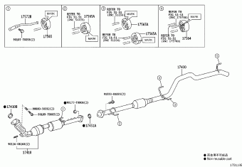 HILUX GUN125L-DNFLXN GGN125,GUN1##,LAN125,TGN1##