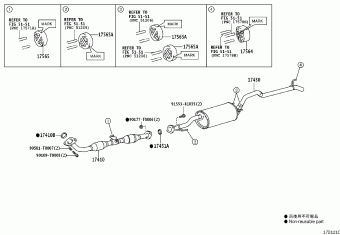 HILUX TGN121L-DTTSKV GGN125,GUN1##,LAN125,TGN1##