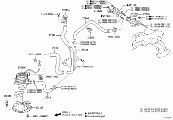 HILUX TGN121L-DTTSKV GGN125,GUN1##,LAN125,TGN1##