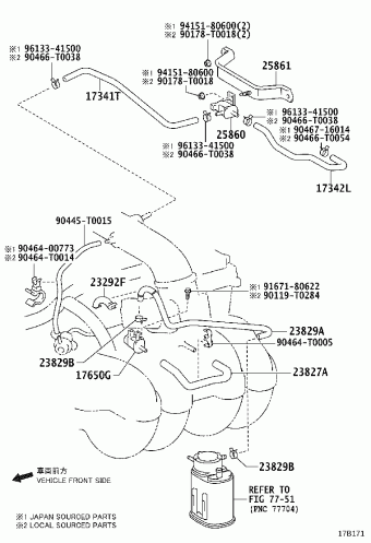 HILUX TGN121L-DTTSKV GGN125,GUN1##,LAN125,TGN1##