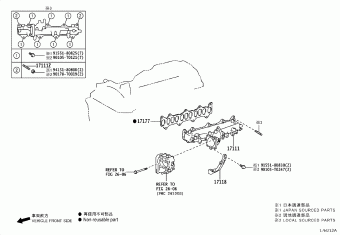 HILUX GUN125L-DNFLXN GGN125,GUN1##,LAN125,TGN1##