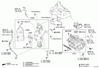 YARIS KSP211L-BHMRKW KSP211,MXPA11,MXPH1#