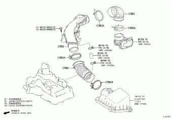 YARIS KSP211L-BHMRKW KSP211,MXPA11,MXPH1#
